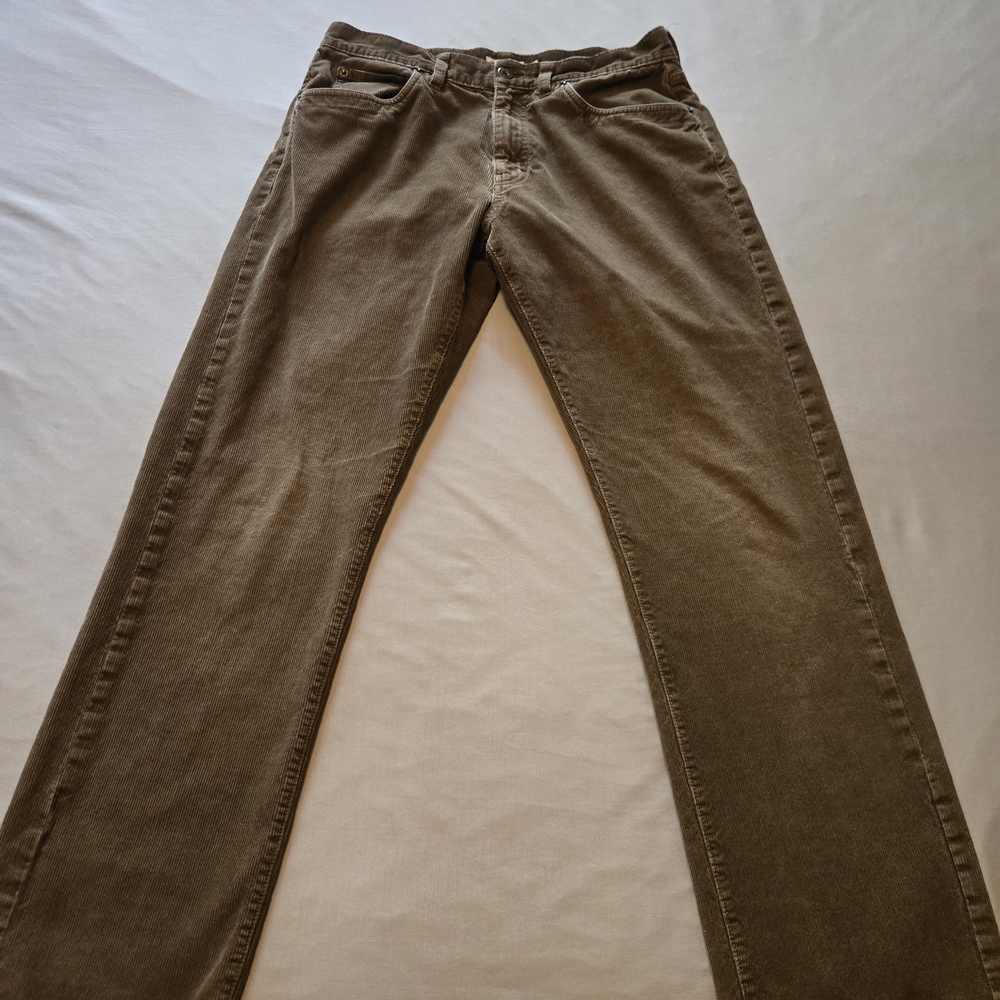 J. Crew Olive Brown Corduroy Pants